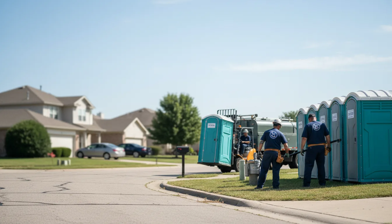 Porta Potty Rental in Massena, IA near me